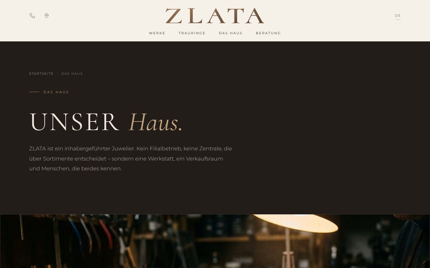 Seite „Das Haus“