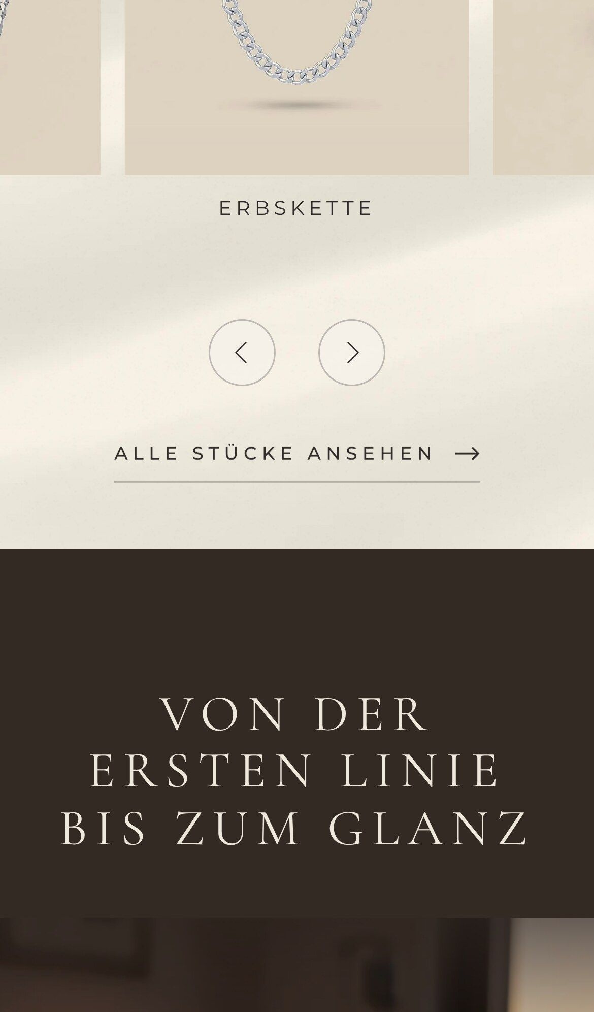 Kette und Text auf dem Handy